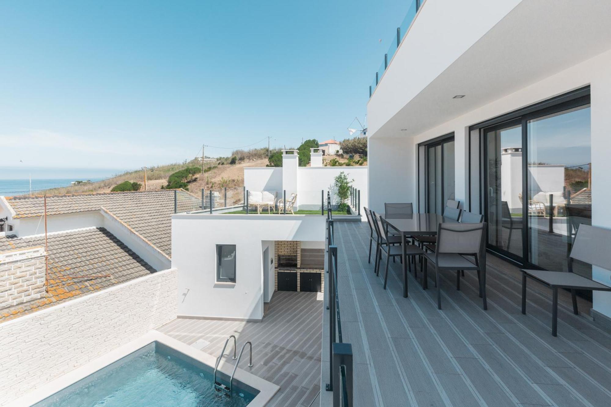 Beach Villa With Ocean View Lourinhã Buitenkant foto