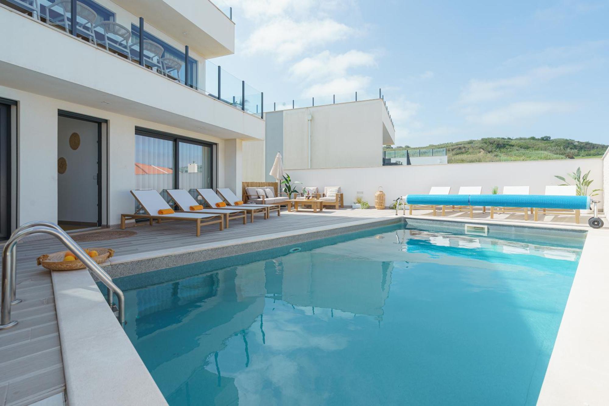 Beach Villa With Ocean View Lourinhã Buitenkant foto