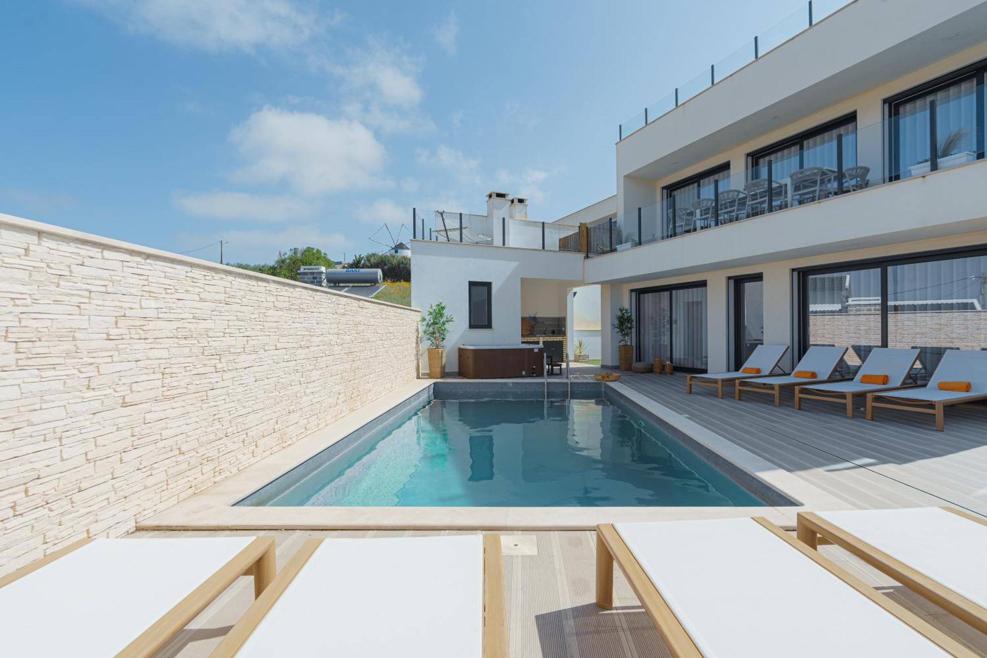 Beach Villa With Ocean View Lourinhã Buitenkant foto